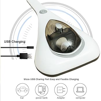Amazon.co.jp: 布団掃除機 ダニ退治, USB充電式、UVダニ退治